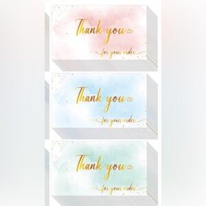 Thank You Cards - 50 ct